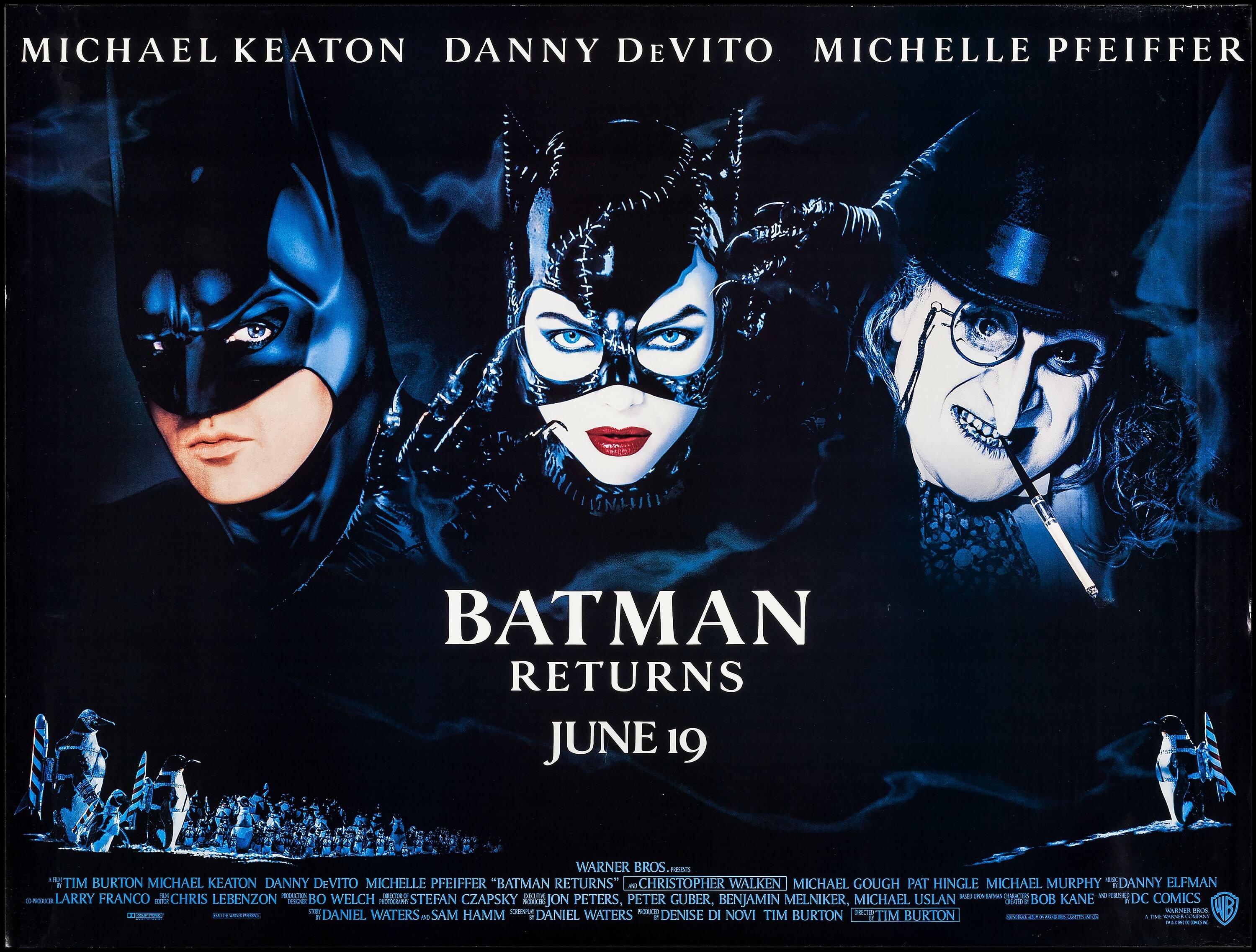Batman Returns (Warner Brothers, 1992). Bus Shelter (45" X 59.25") | Lot  #53035 | Heritage Auctions